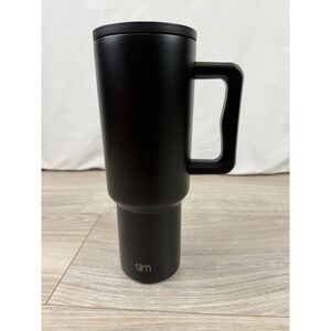Simple Modern 40oz Trek Tumbler Matte Black Stainless Steel Travel Mug No Straw